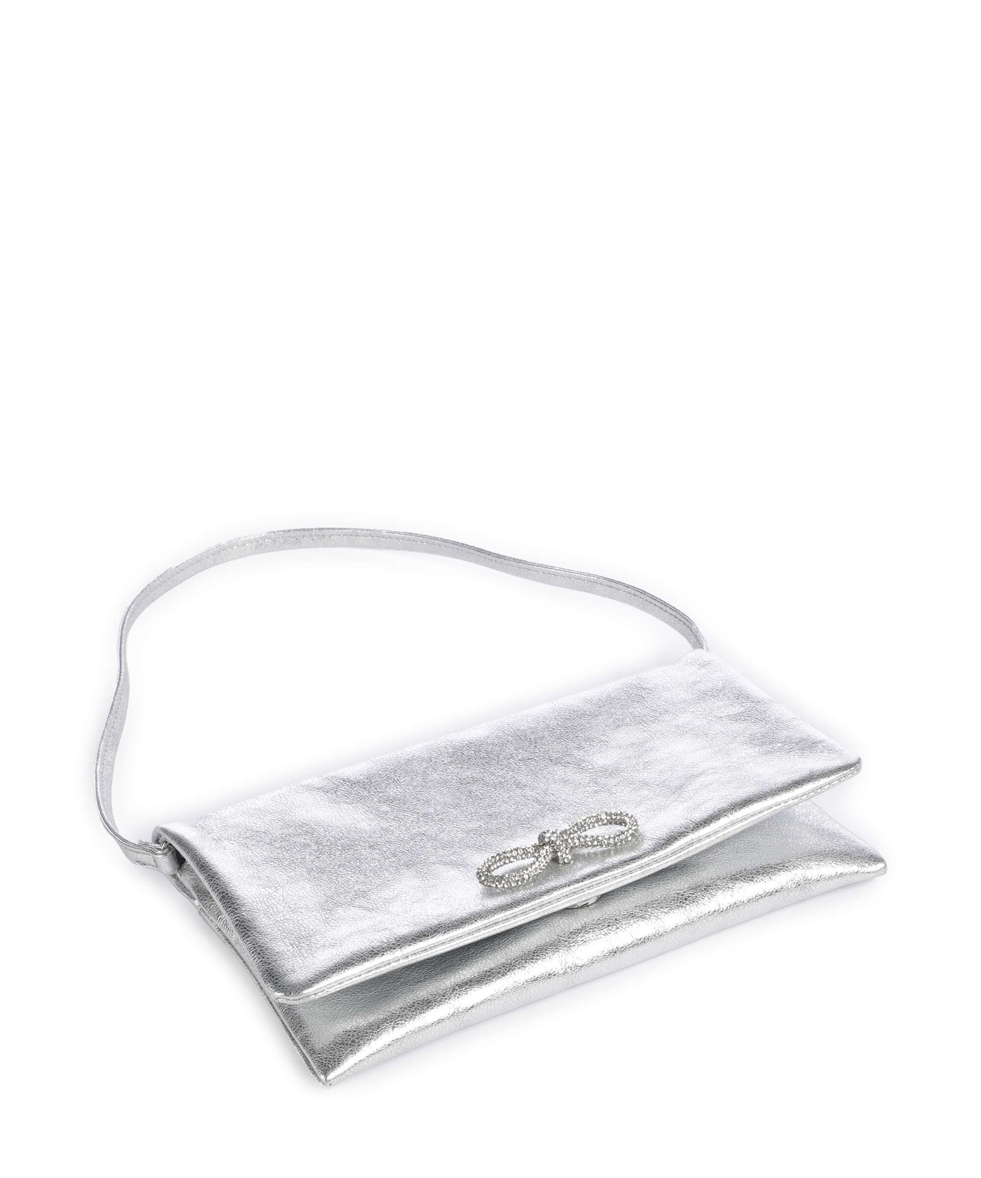 Abro Mimosa Strass Shoulder bag silver