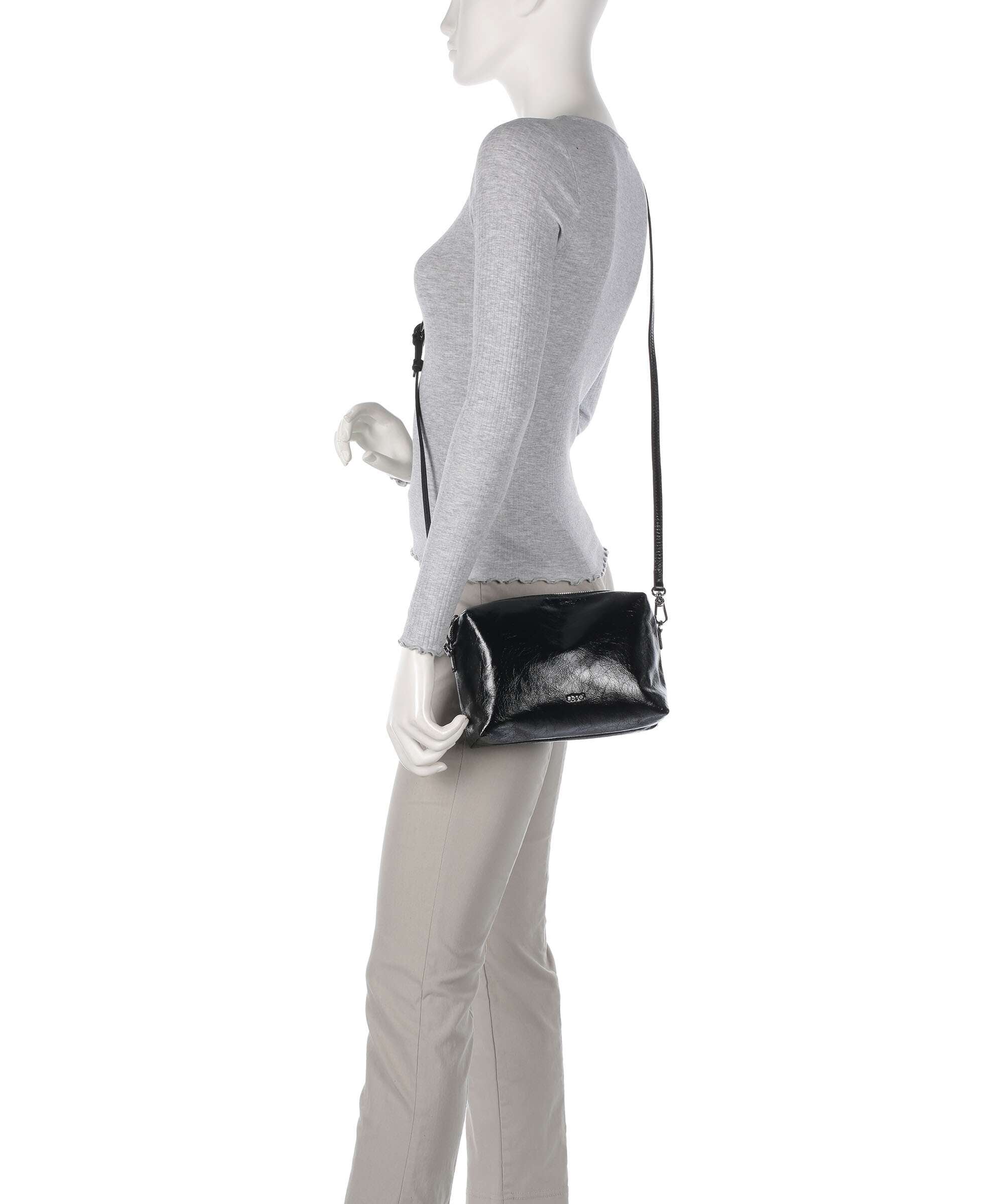 Abro Alias Soft Kaia Crossbody bag black/nickel