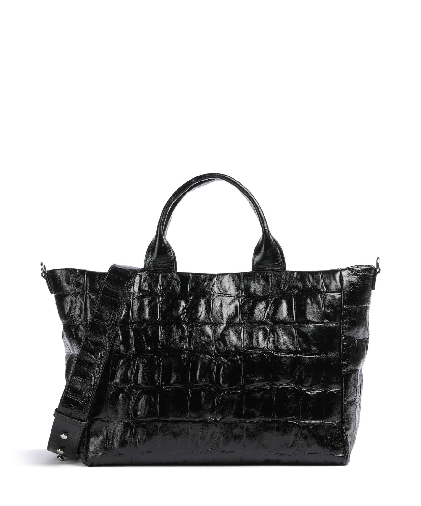 Abro Maxi Cocco Mia Handbag black/nickel
