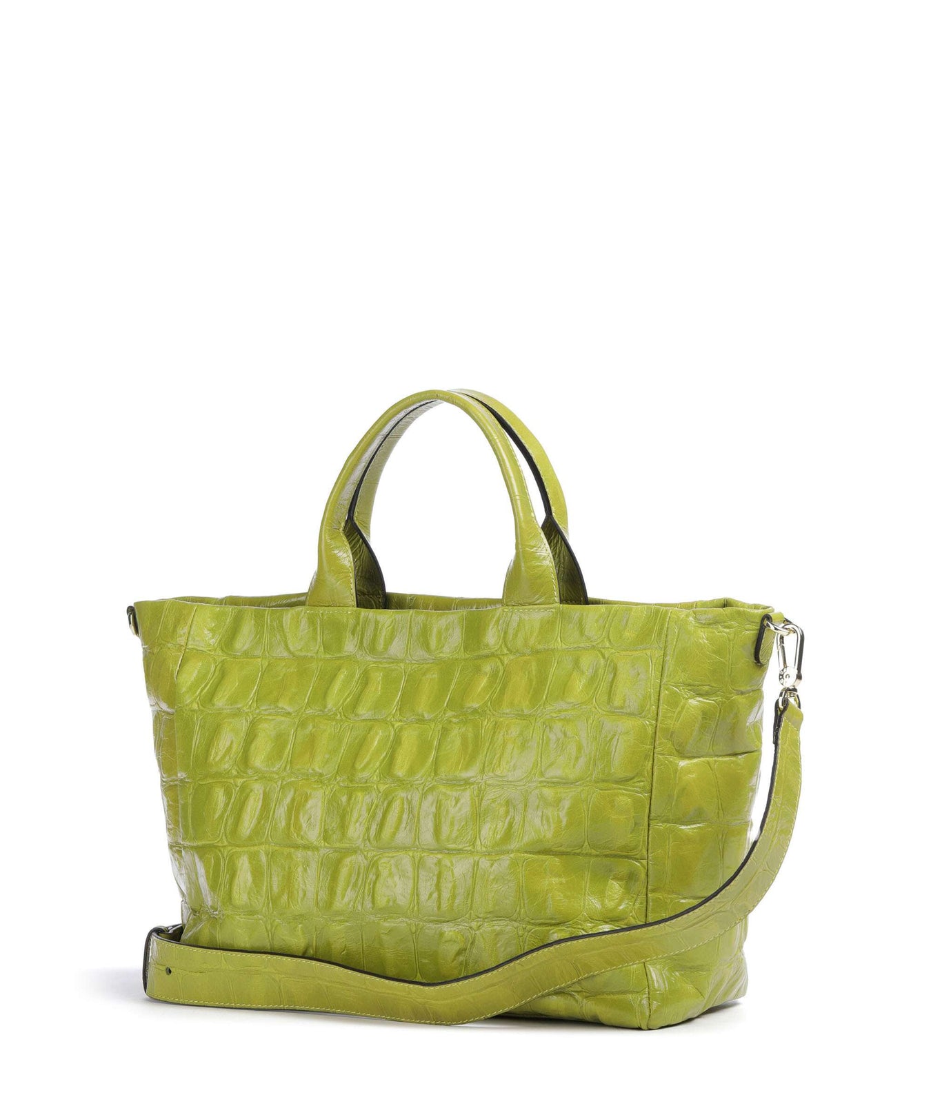 Abro Maxi Cocco Mia Handbag lime