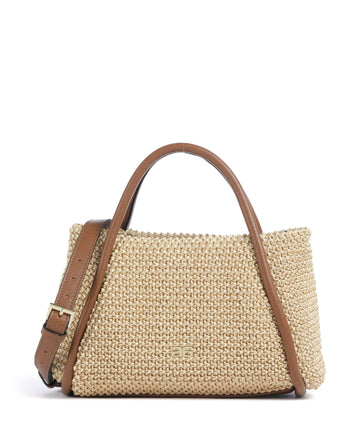 Abro Maglia Raffia Willow Sac à main natural