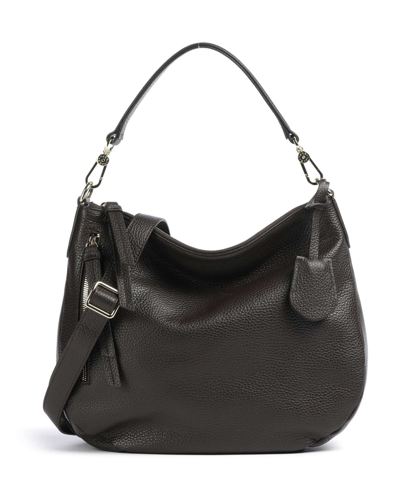 Abro Adria Juna Small Hobo bag dark brown