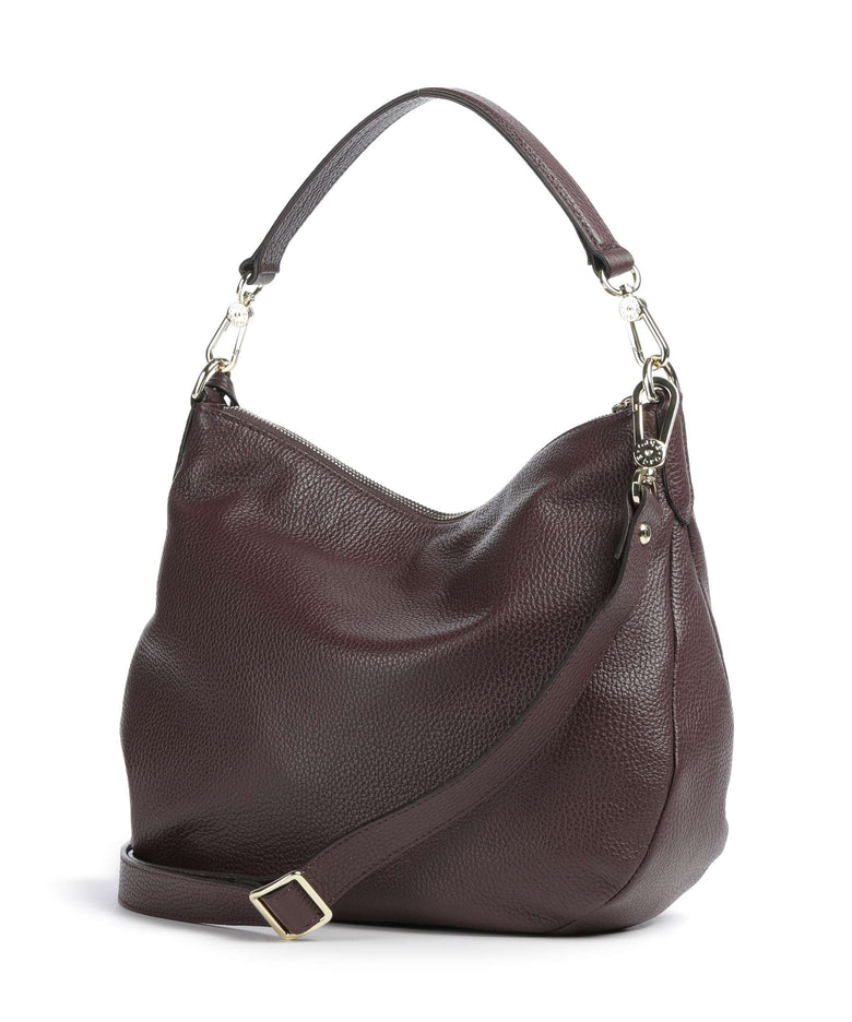 Abro Adria Juna Small Hobo bag burgundy