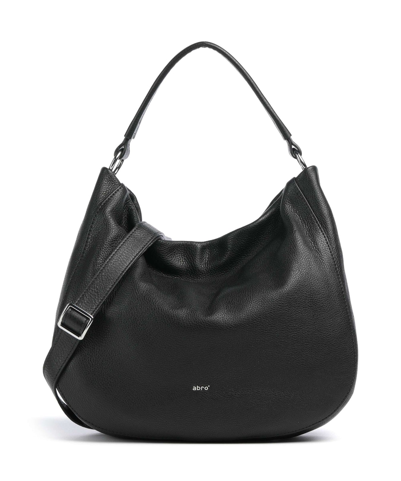 Abro Dalia Mia Hobo bag black/nickel