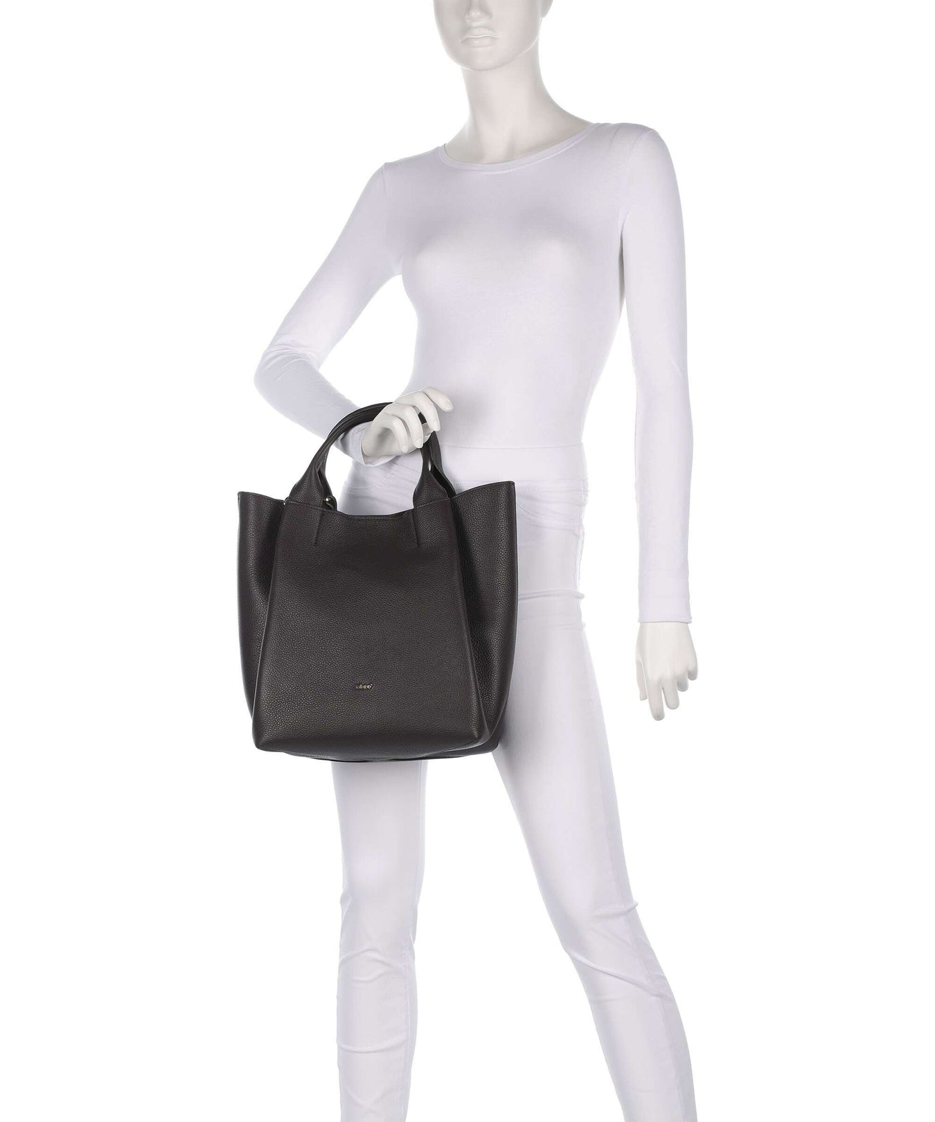 Abro Agave Essential Medium Handbag dark brown