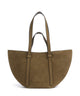 Abro Suede Cosmo Medium Shopper military