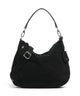 Abro Suede Juna Small Beuteltasche black/gold