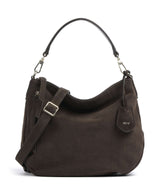 Abro Suede Juna Small Sac fourre-tout dark brown
