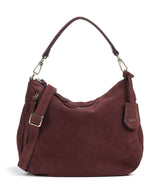 Abro Suede Juna Small Sac fourre-tout bordeaux