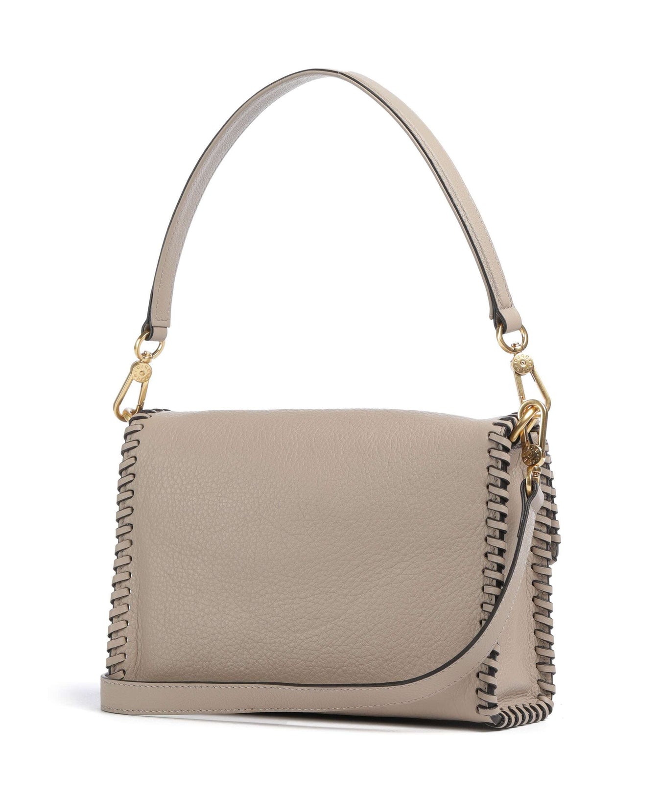 Abro Dalia Temi Stitch Shoulder bag siena