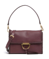 Abro Dalia Temi Stitch Sac porté épaule bordeaux