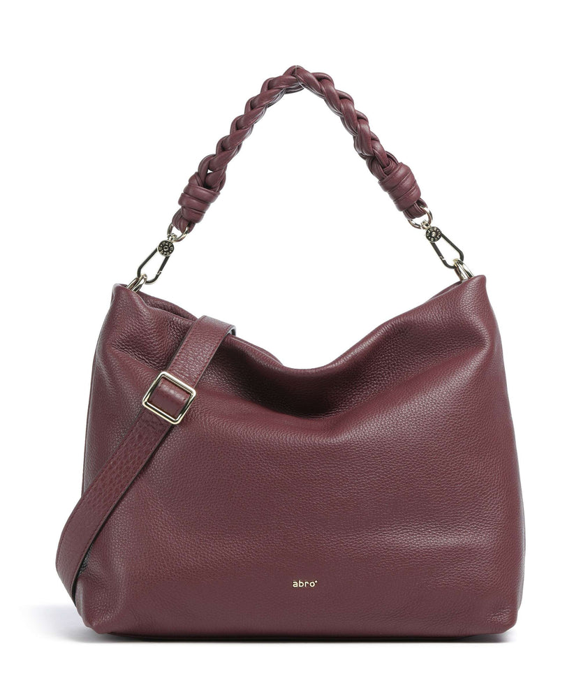 Abro Dalia Soley Hobo bag bordeaux