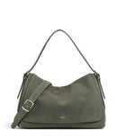 Abro Suede Carina Hobo bag oliv