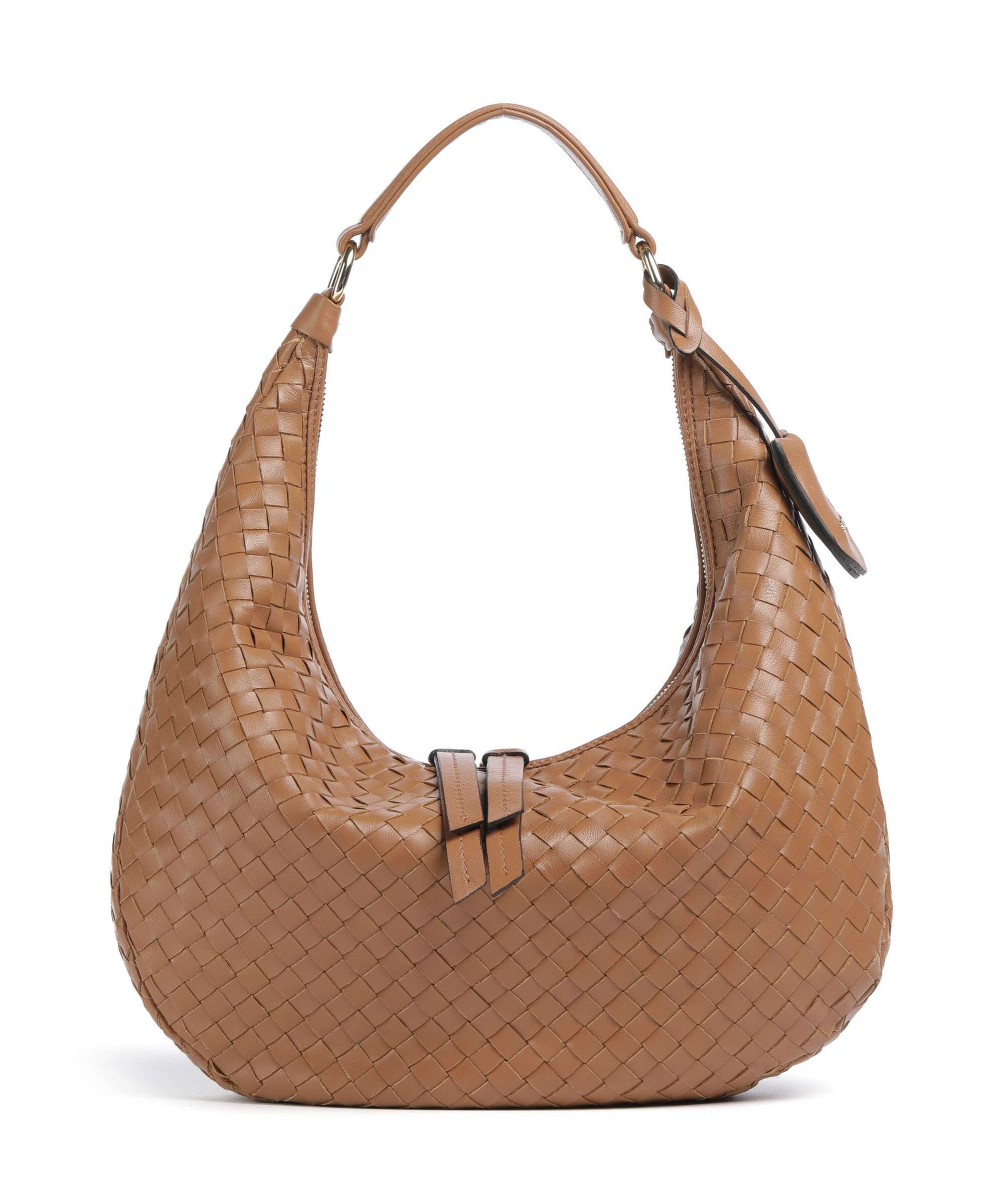 Abro Piuma Nana Small Hobo bag cuoio