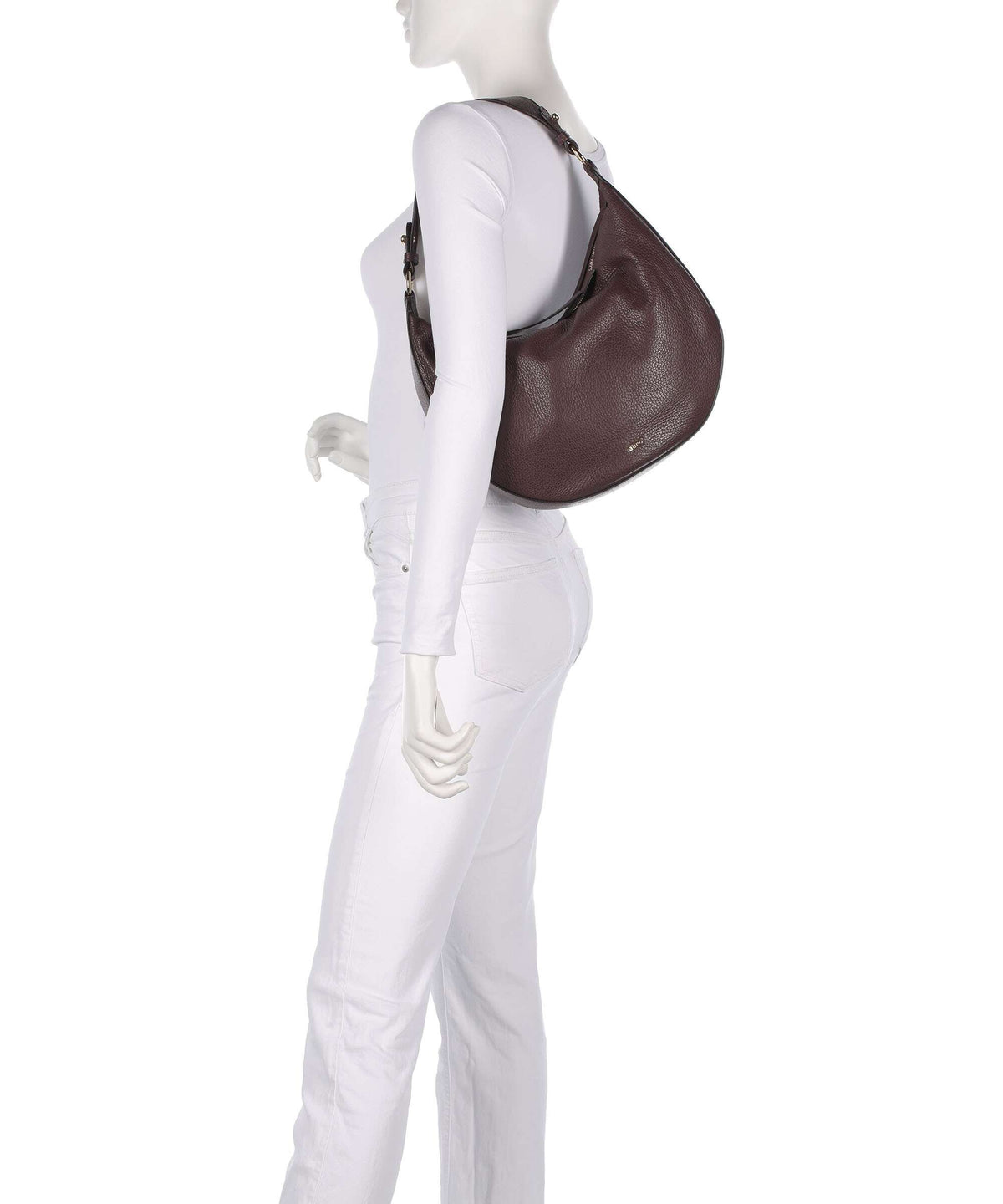 Abro Adria Lulu Small Hobo bag burgundy