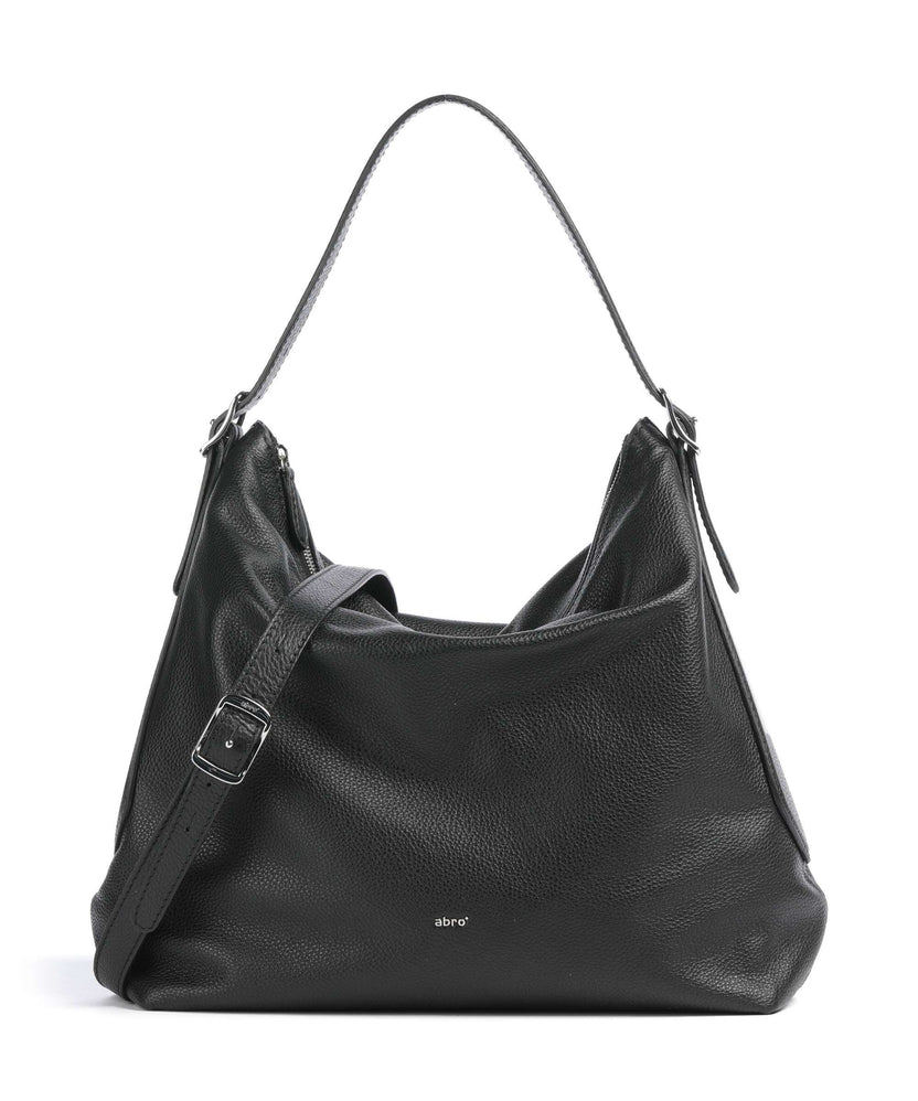 Abro Agave Carina Hobo bag black/silver