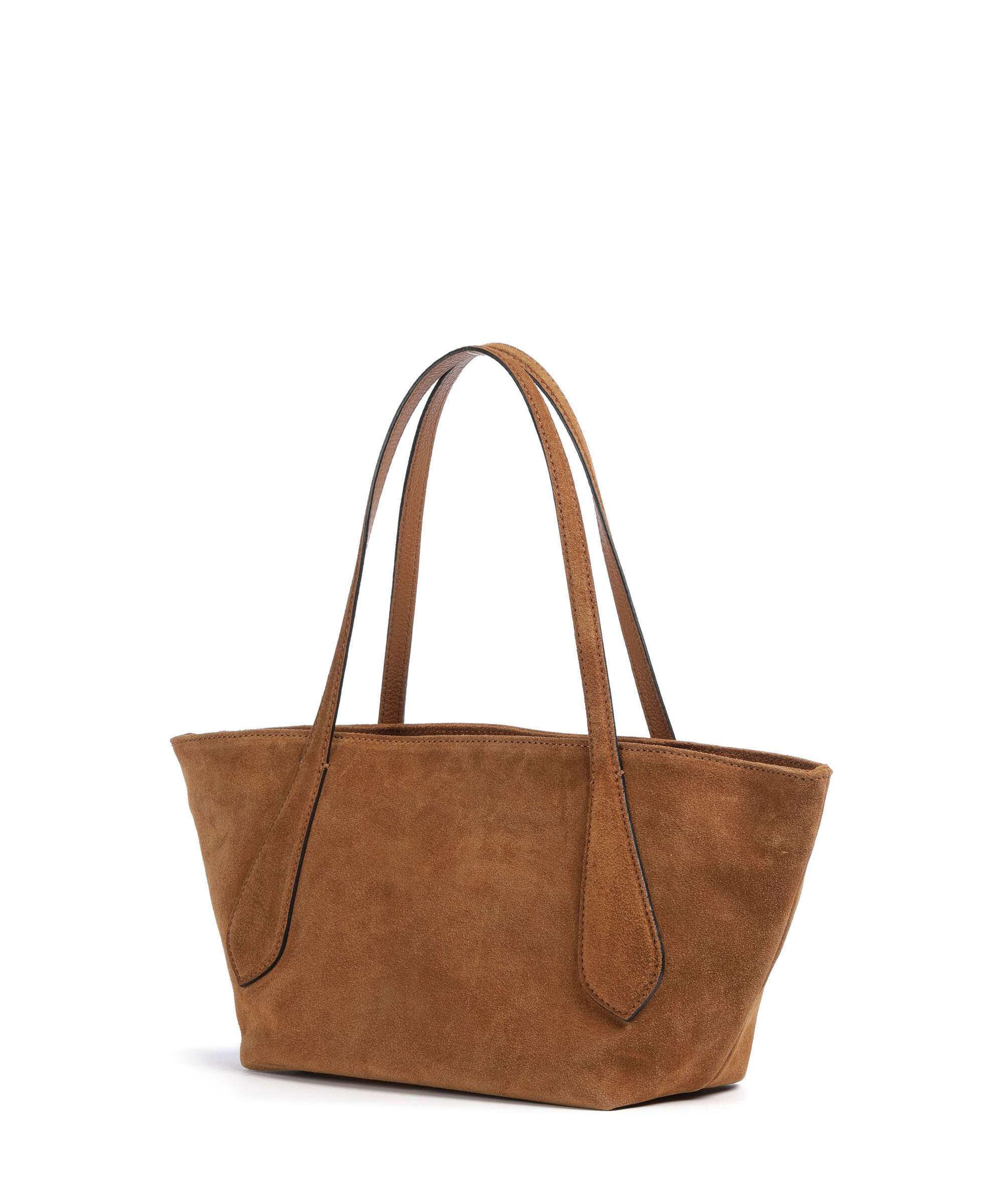 Abro Suede Carina Shoulder bag cuoio
