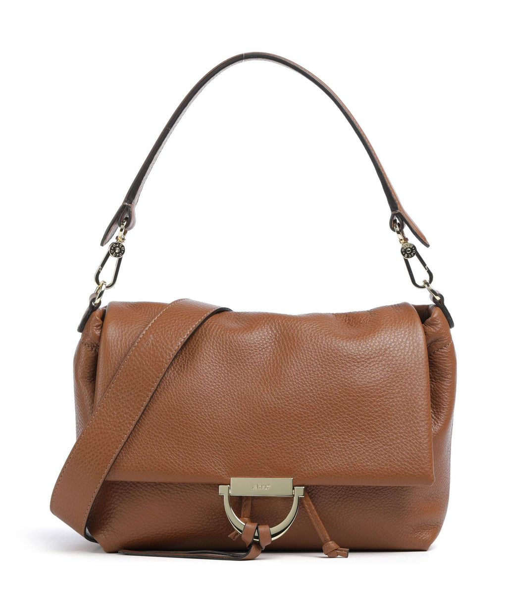 Abro Dalia Temi Medium Shoulder bag caramel/cognac