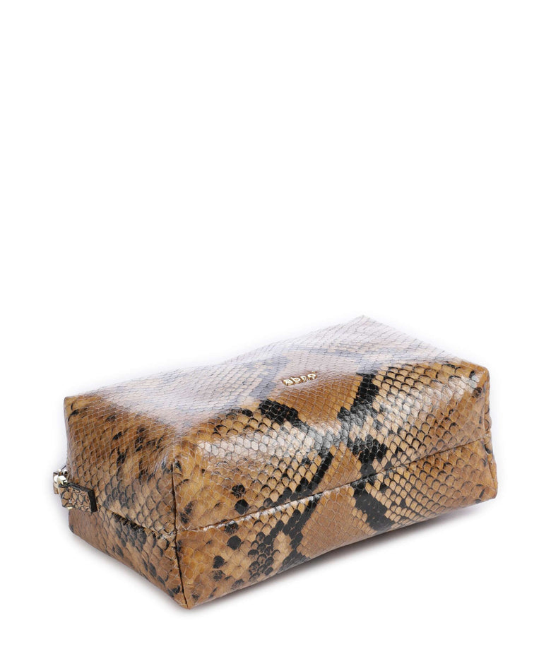 Abro Pitone Tex Crossbody bag cuoio