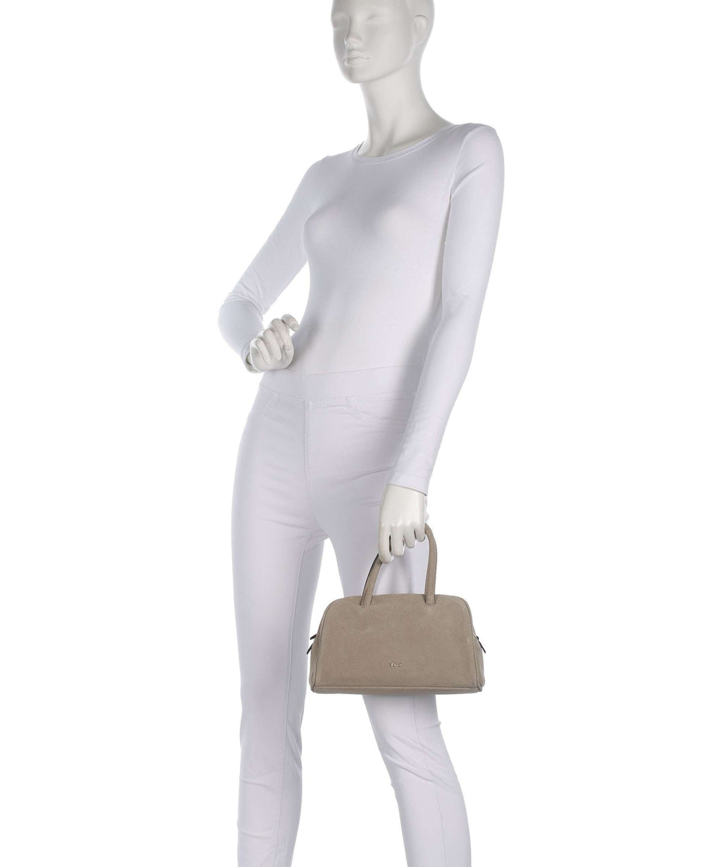 Abro Suede Amara Handbag siena