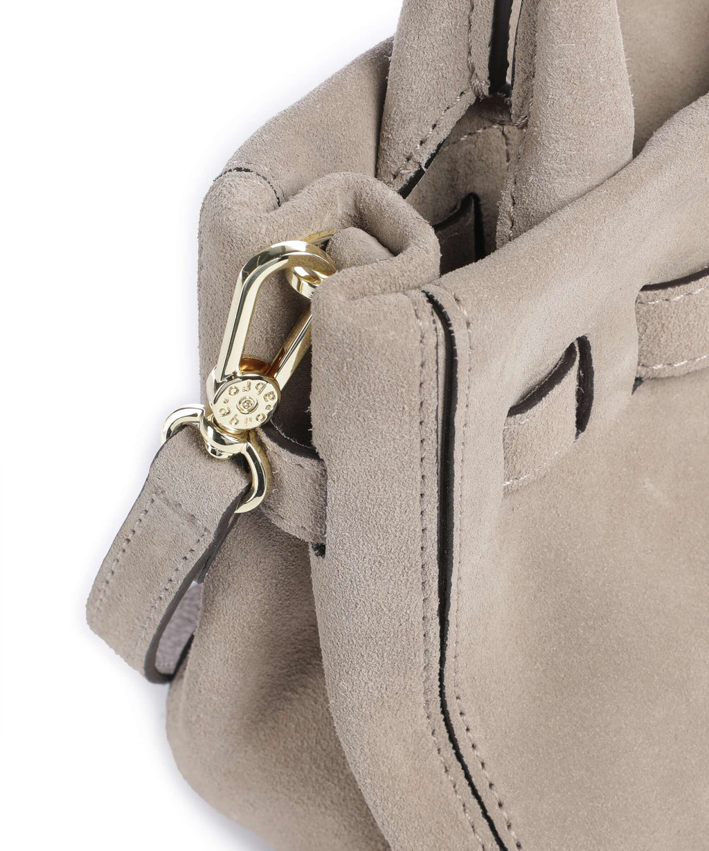 Abro Suede Jill Handbag siena