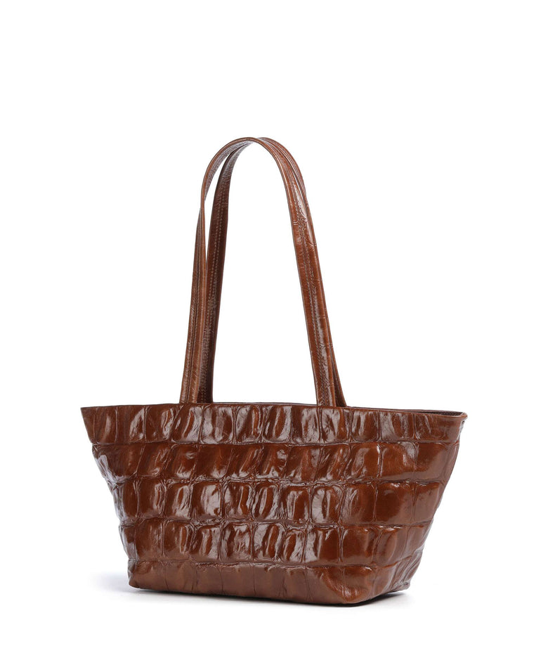Abro Maxi Cocco Alba Shoulder bag caramel/cognac