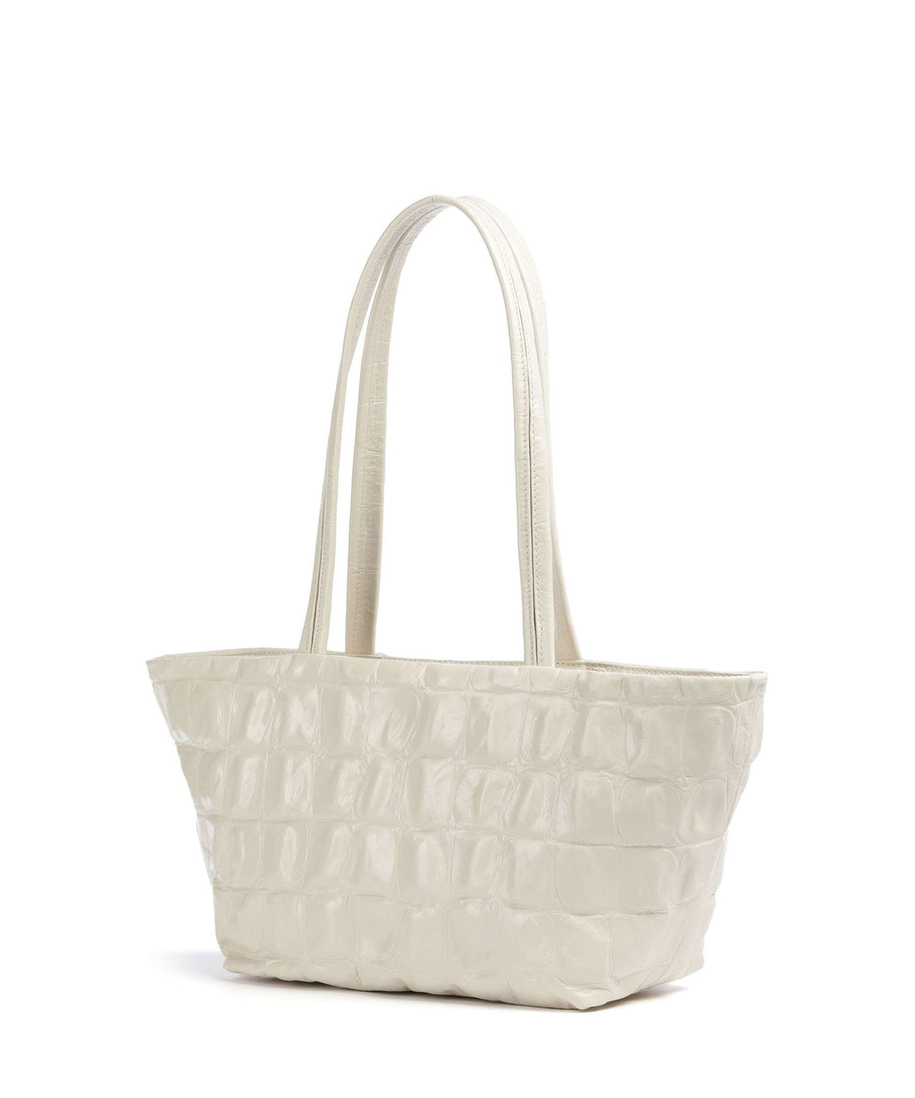 Abro Maxi Cocco Alba Shoulder bag milk