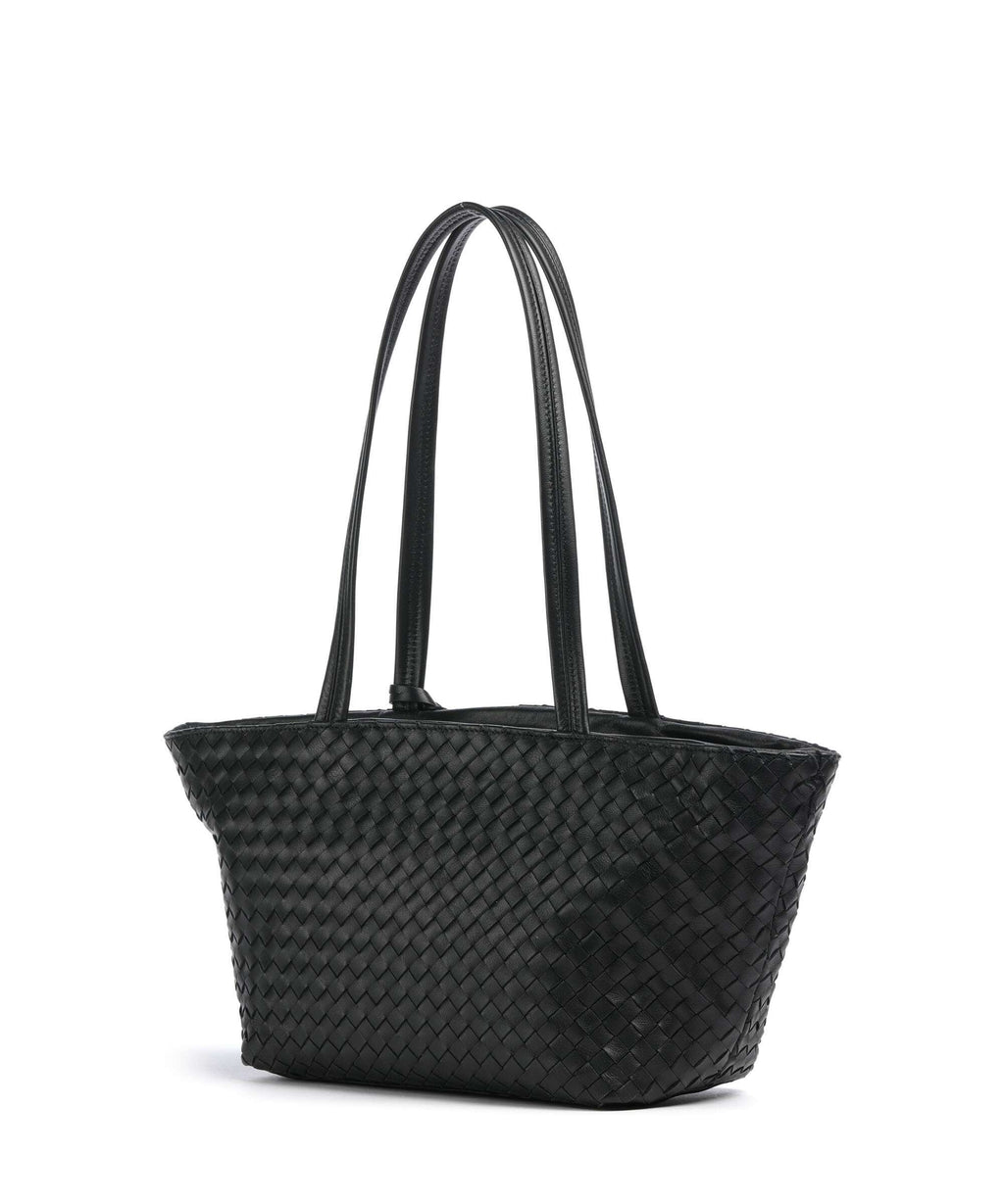 Abro Piuma Alba Shoulder bag black/nickel