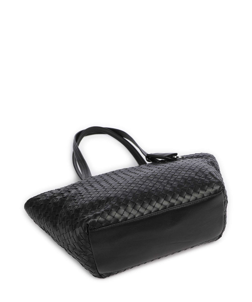 Abro Piuma Alba Shoulder bag black/nickel