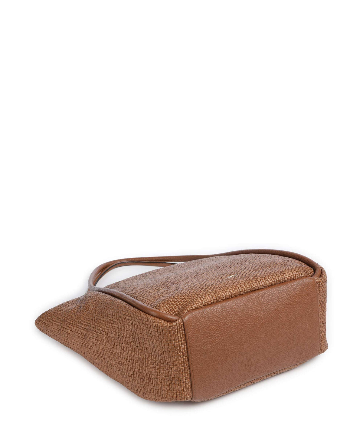 Abro Raffia Intreccio Willow Tote bag caramel/cognac