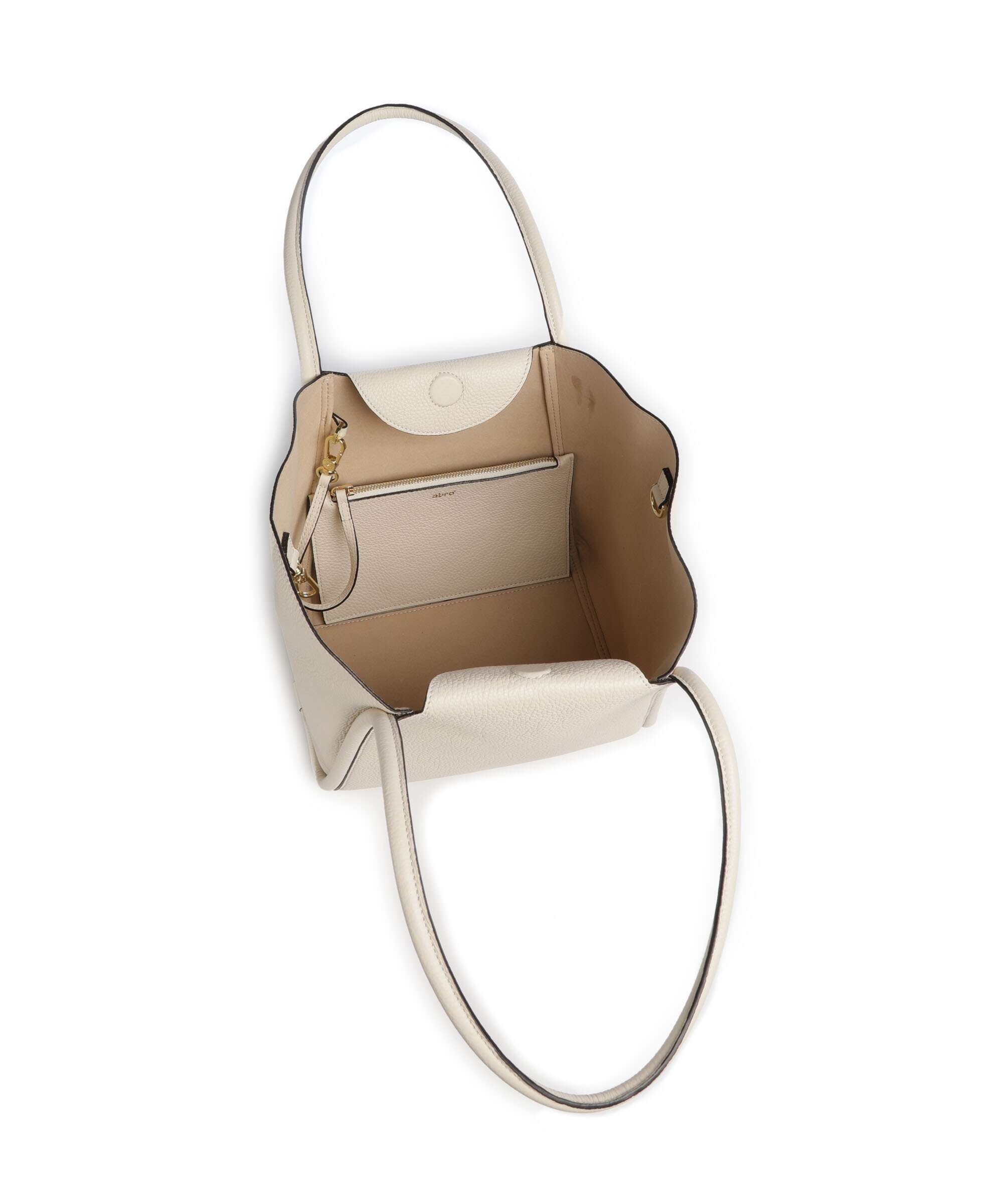 Abro Agave Willow Small Tote bag beige