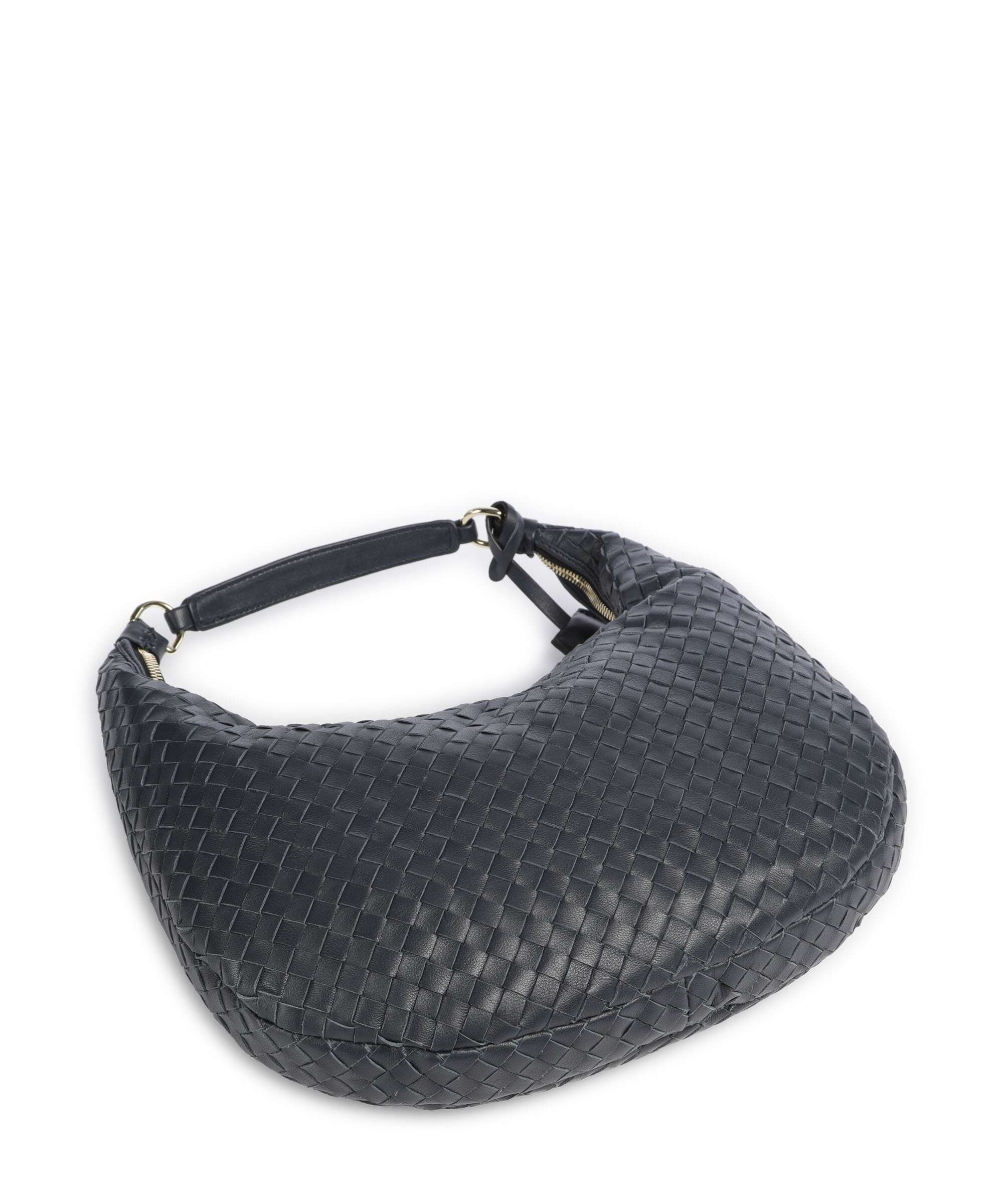 Abro Piuma Nana Small Hobo bag navy
