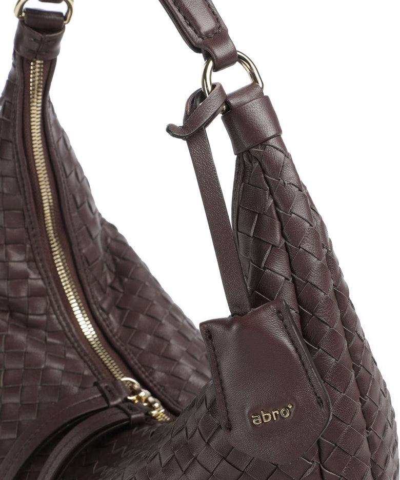 Abro Piuma Nana Small Hobo bag wood