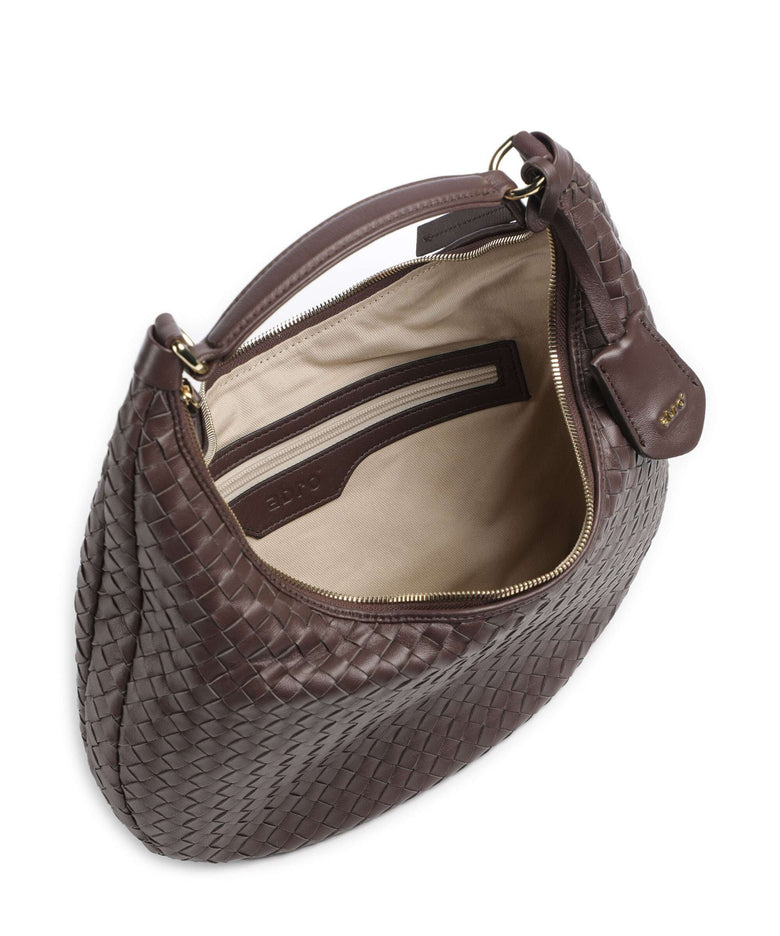 Abro Piuma Nana Small Hobo bag wood