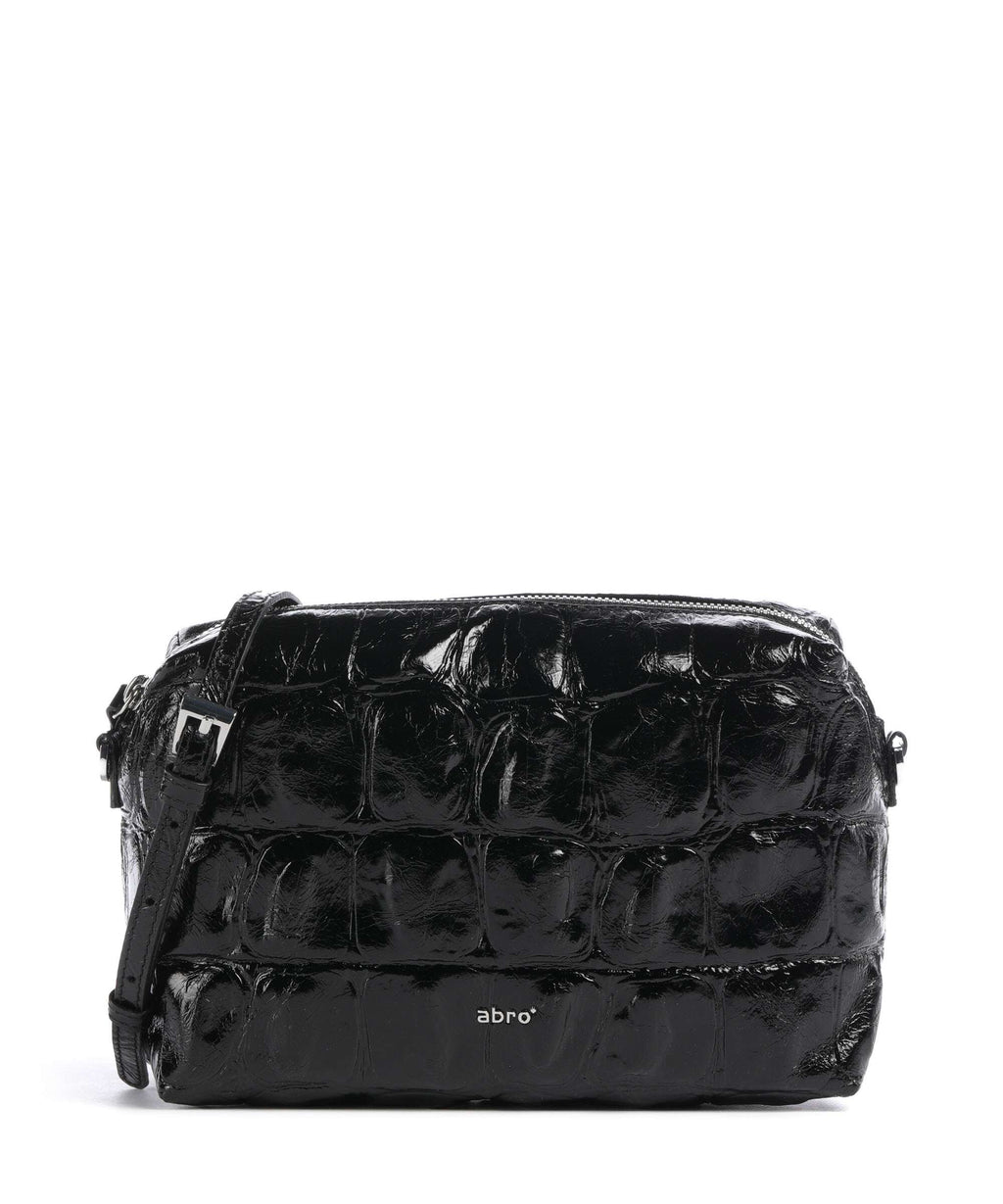 Abro Maxi Cocco Kaia Crossbody bag black/nickel