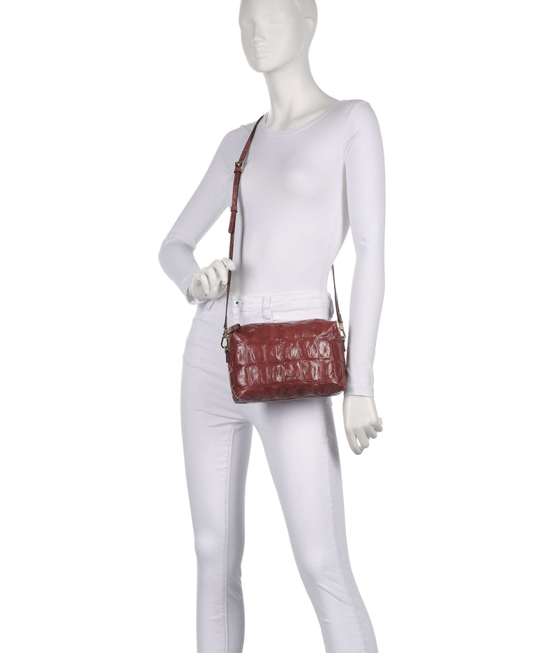 Abro Maxxi Cocco Kaia Crossbody bag rosewood