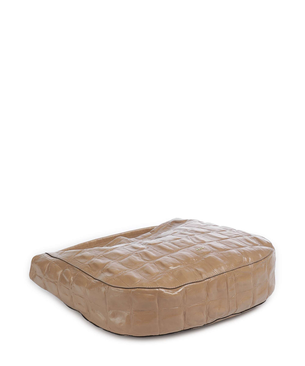 Abro Maxxi Cocco Mia Hobo bag cappuccino