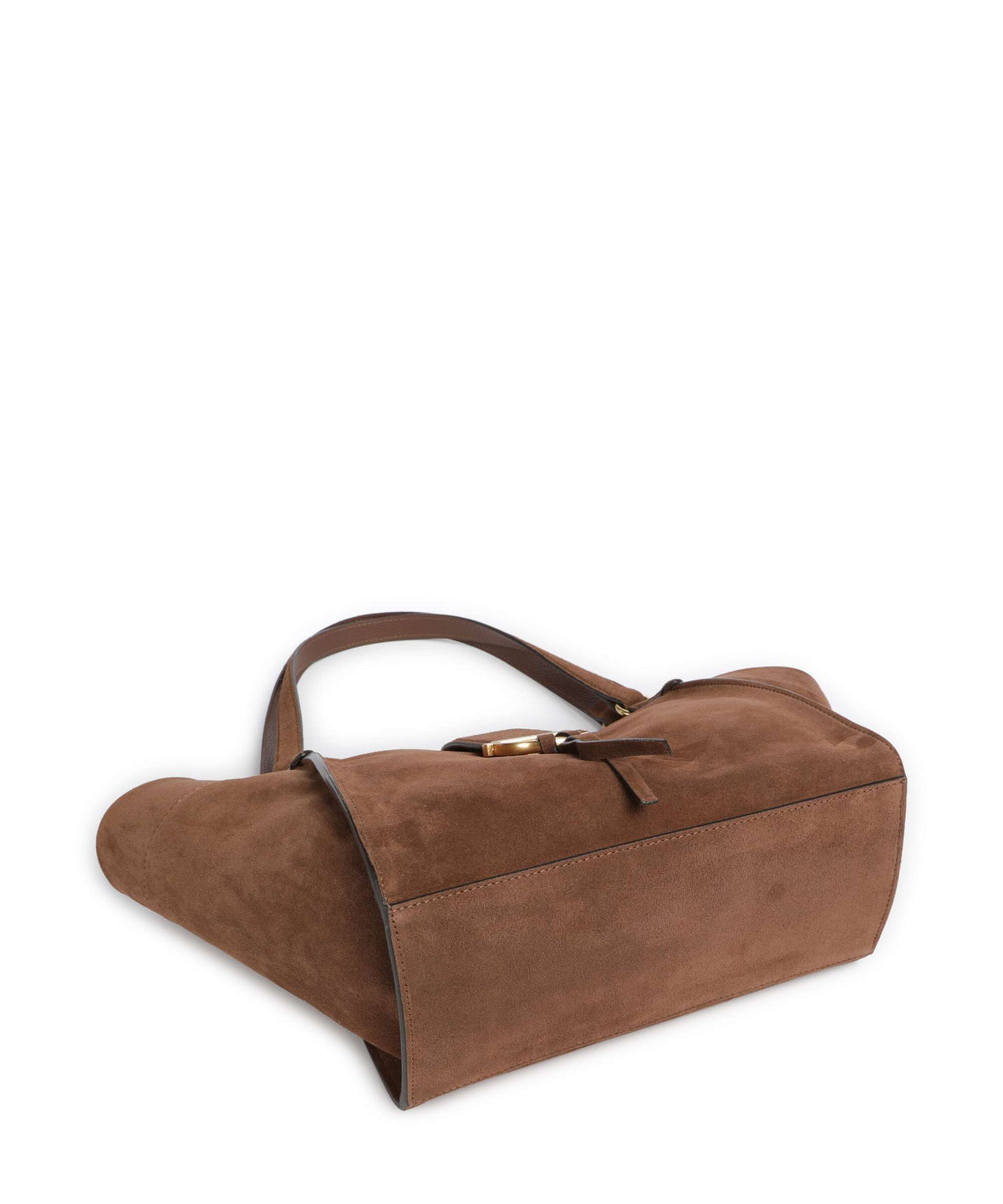Abro Suede Temi Tote bag wood
