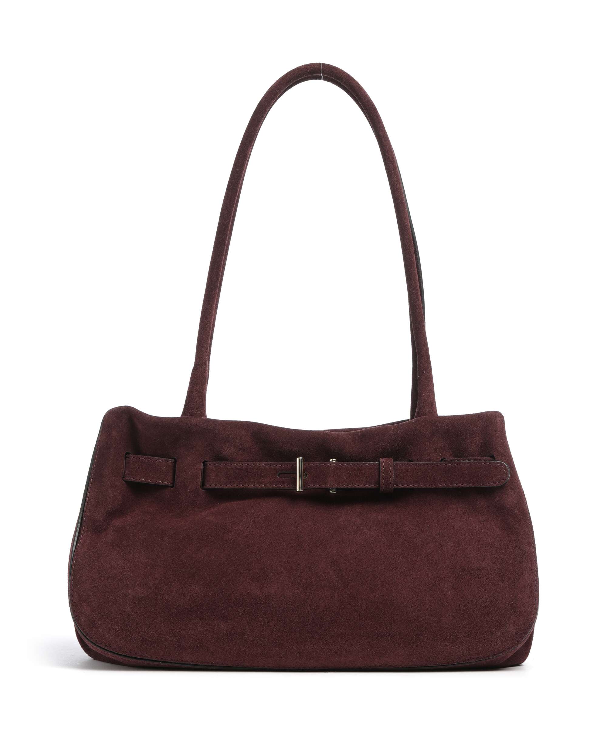 Abro Suede Jill Shoulder bag burgundy