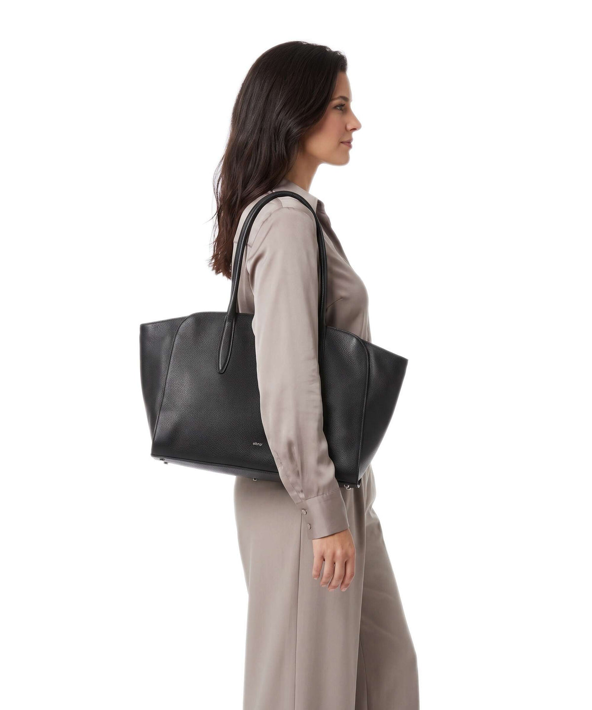 Abro Agave Blossom Big Tote bag black/nickel