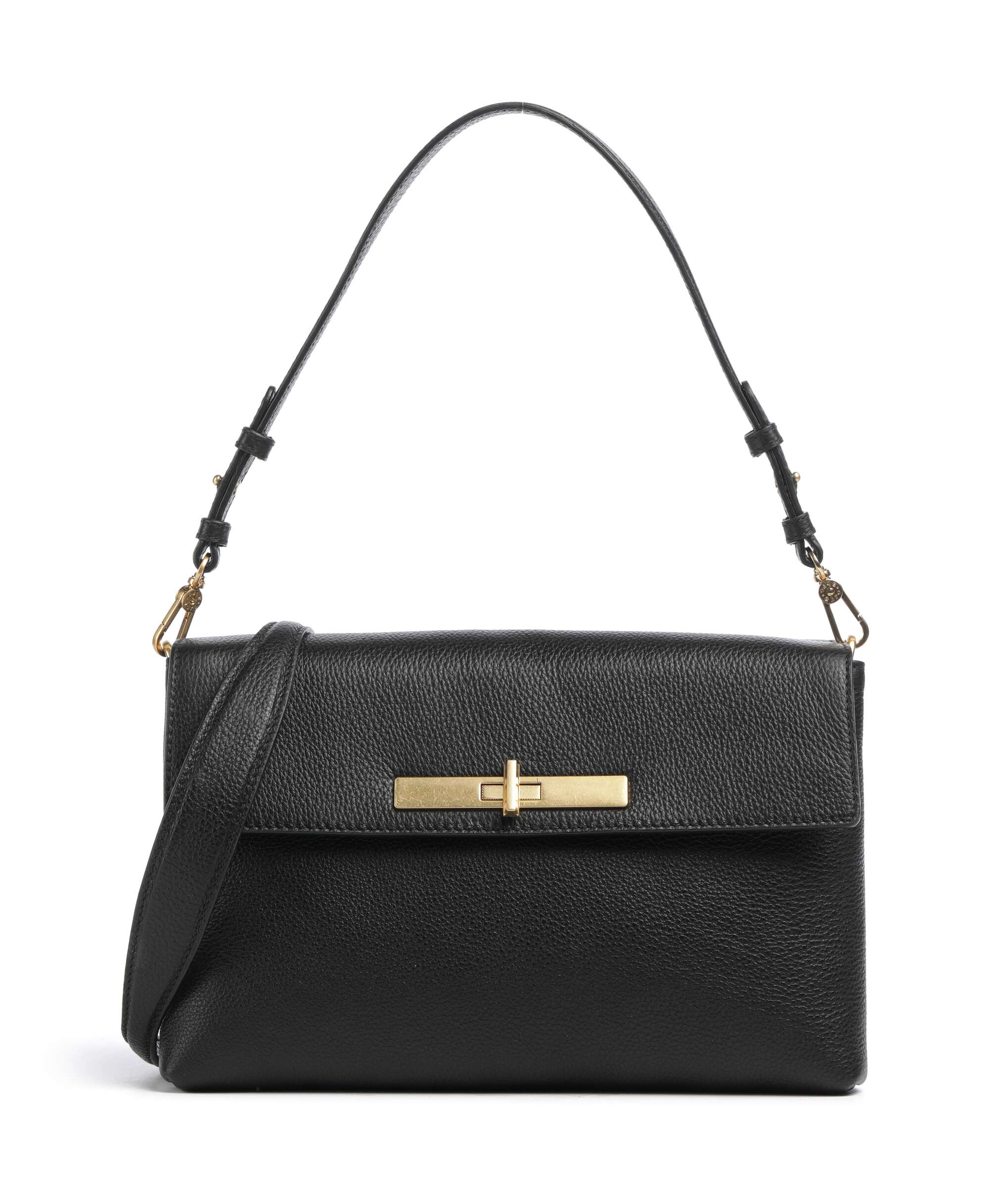 Abro Agave Twist Shoulder bag black/gold