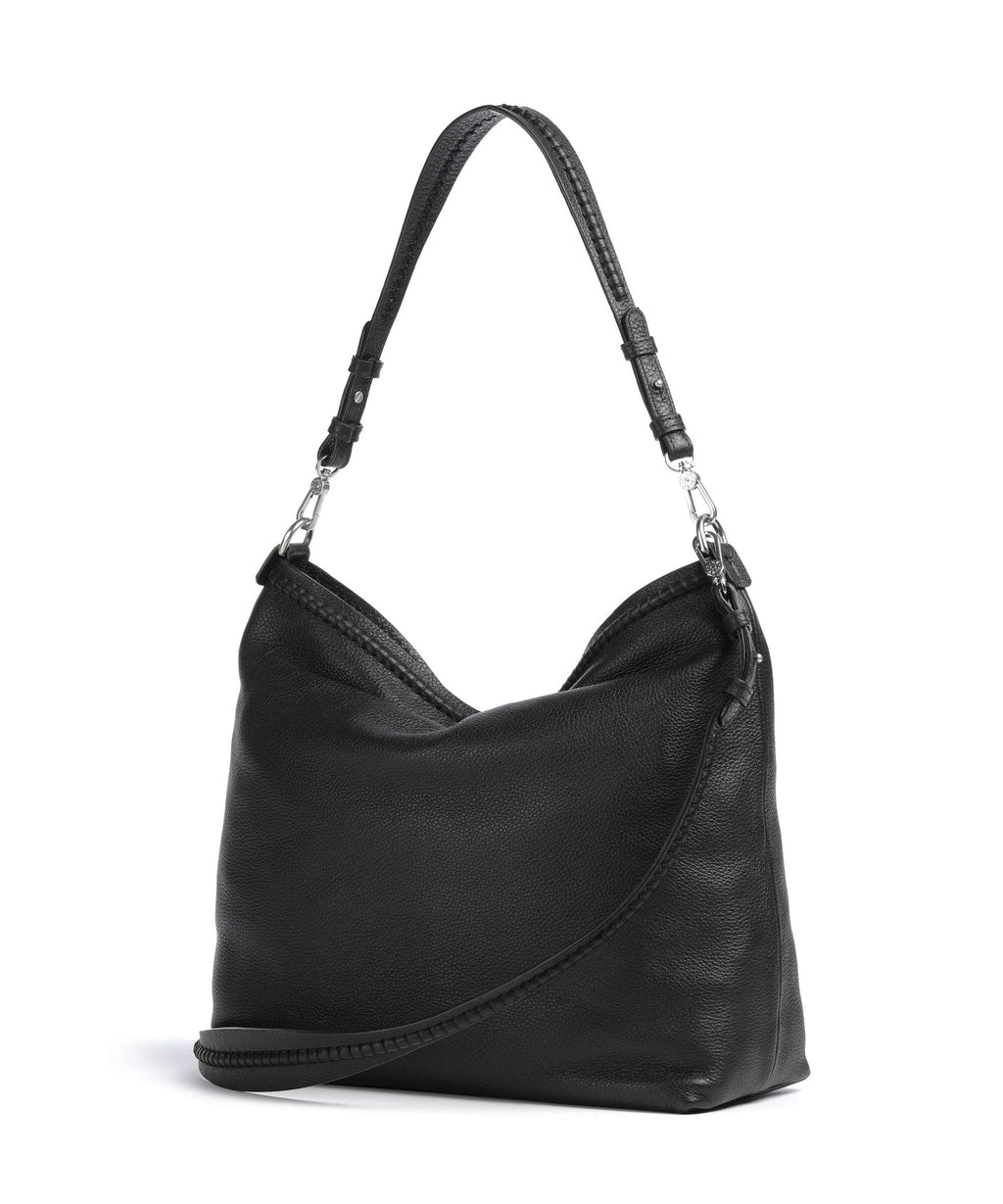 Abro Agave Signature Hobo bag black/nickel