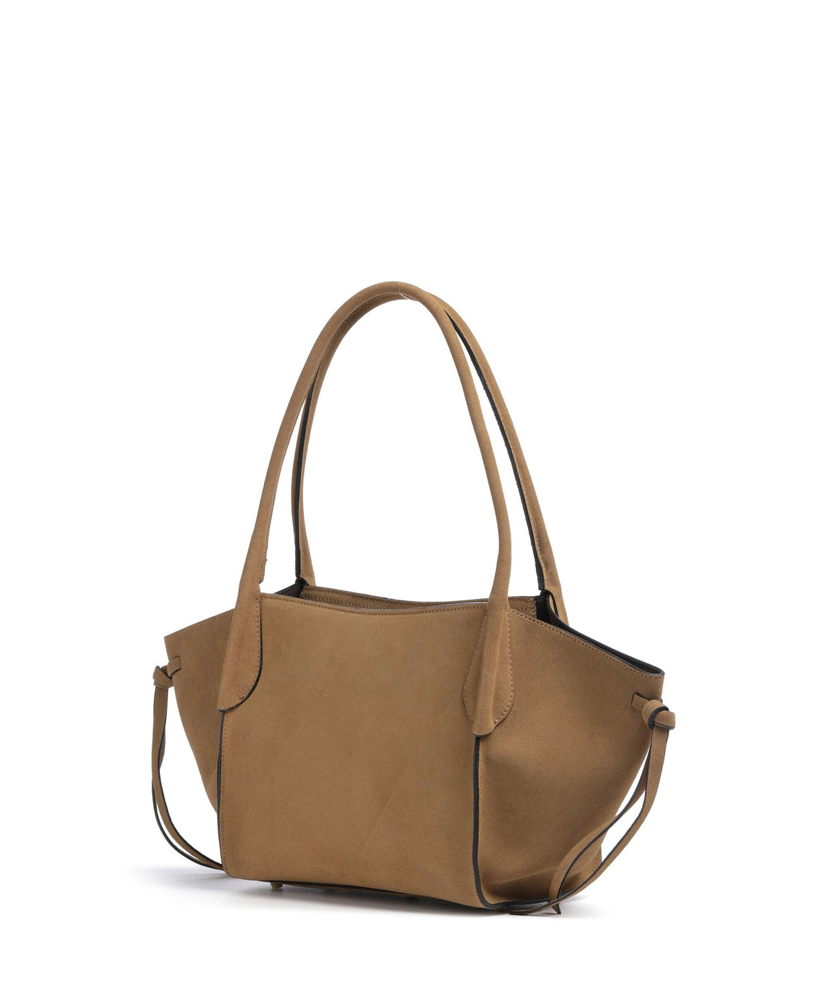 Abro Suede Vibe Small Shoulder bag cappuccino