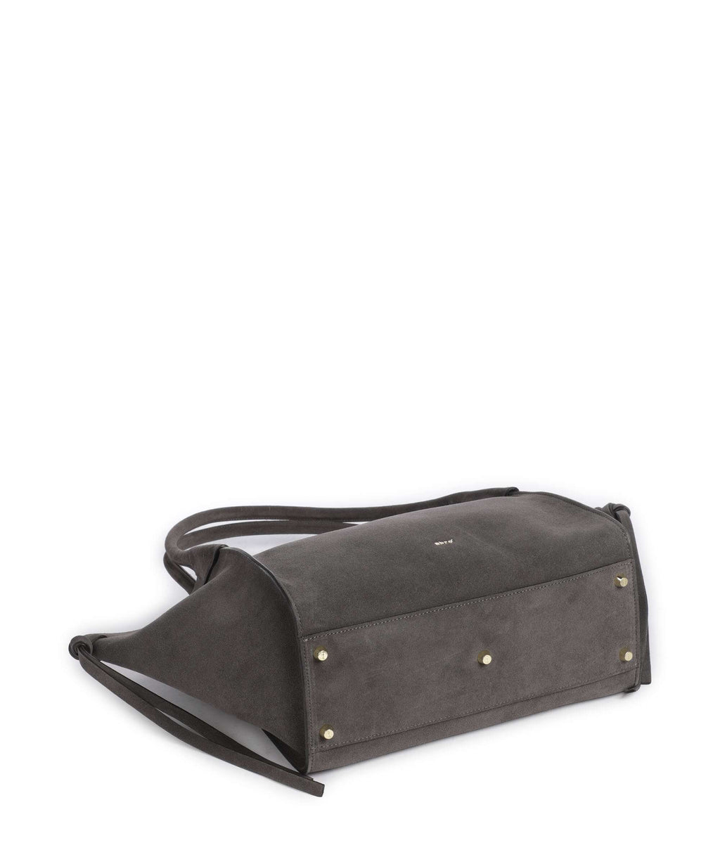 Abro Suede Vibe Big Tote bag grey