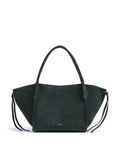 Abro Suede Vibe Big Tote bag green