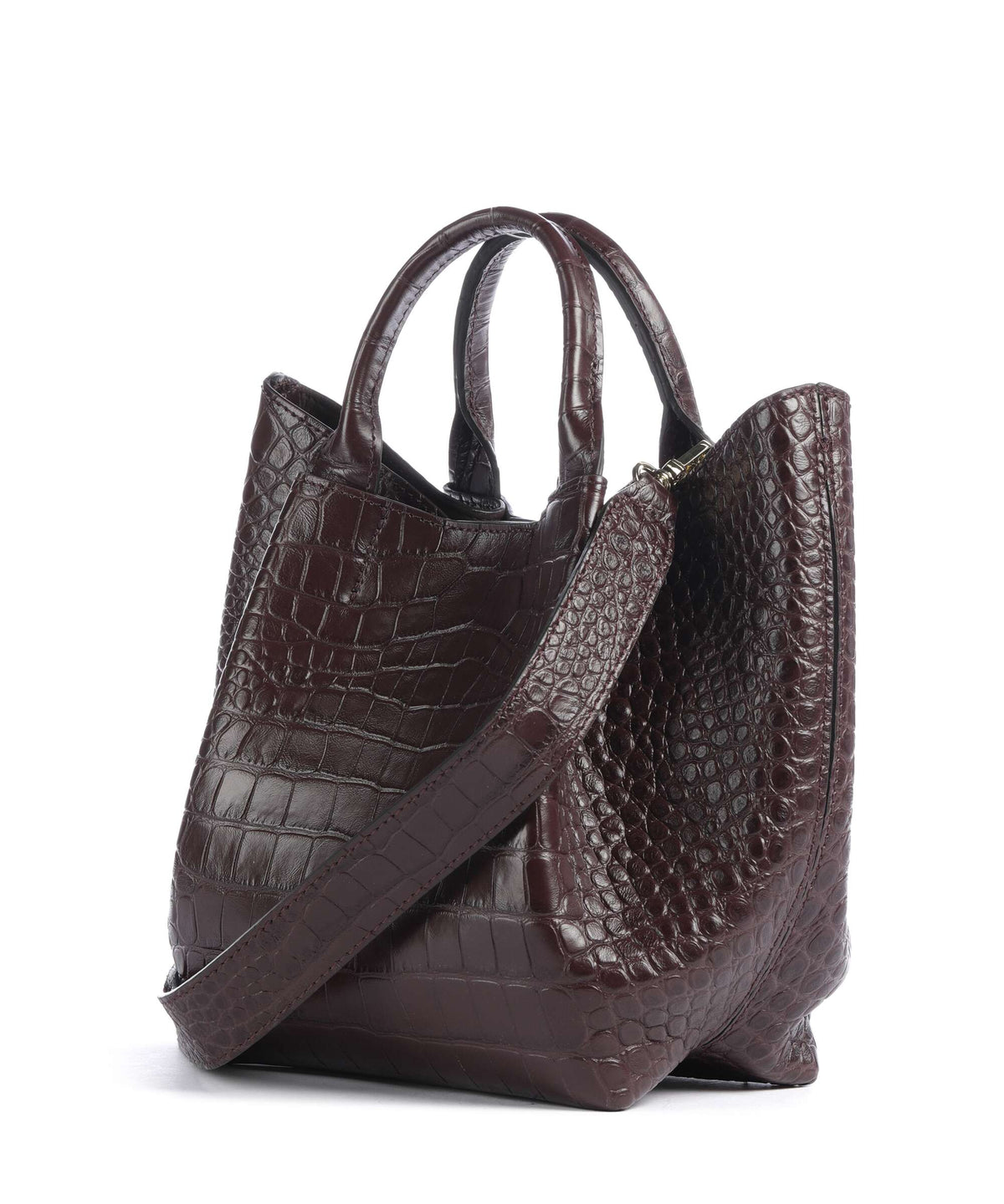 Abro Cocco Mondial Essential Small Handbag burgundy