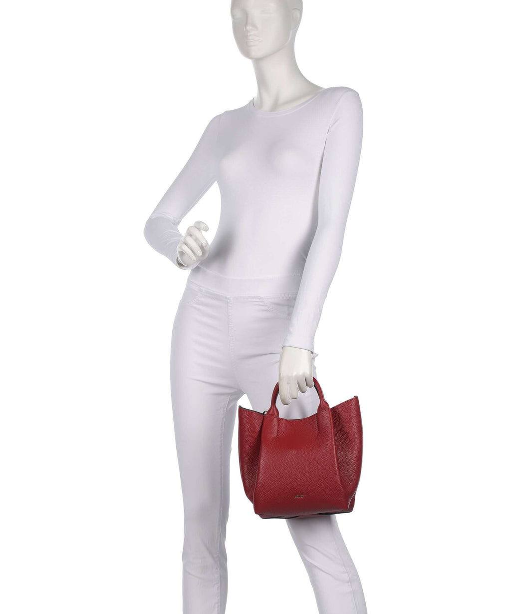 Abro Agave Essential Small Handbag ruby