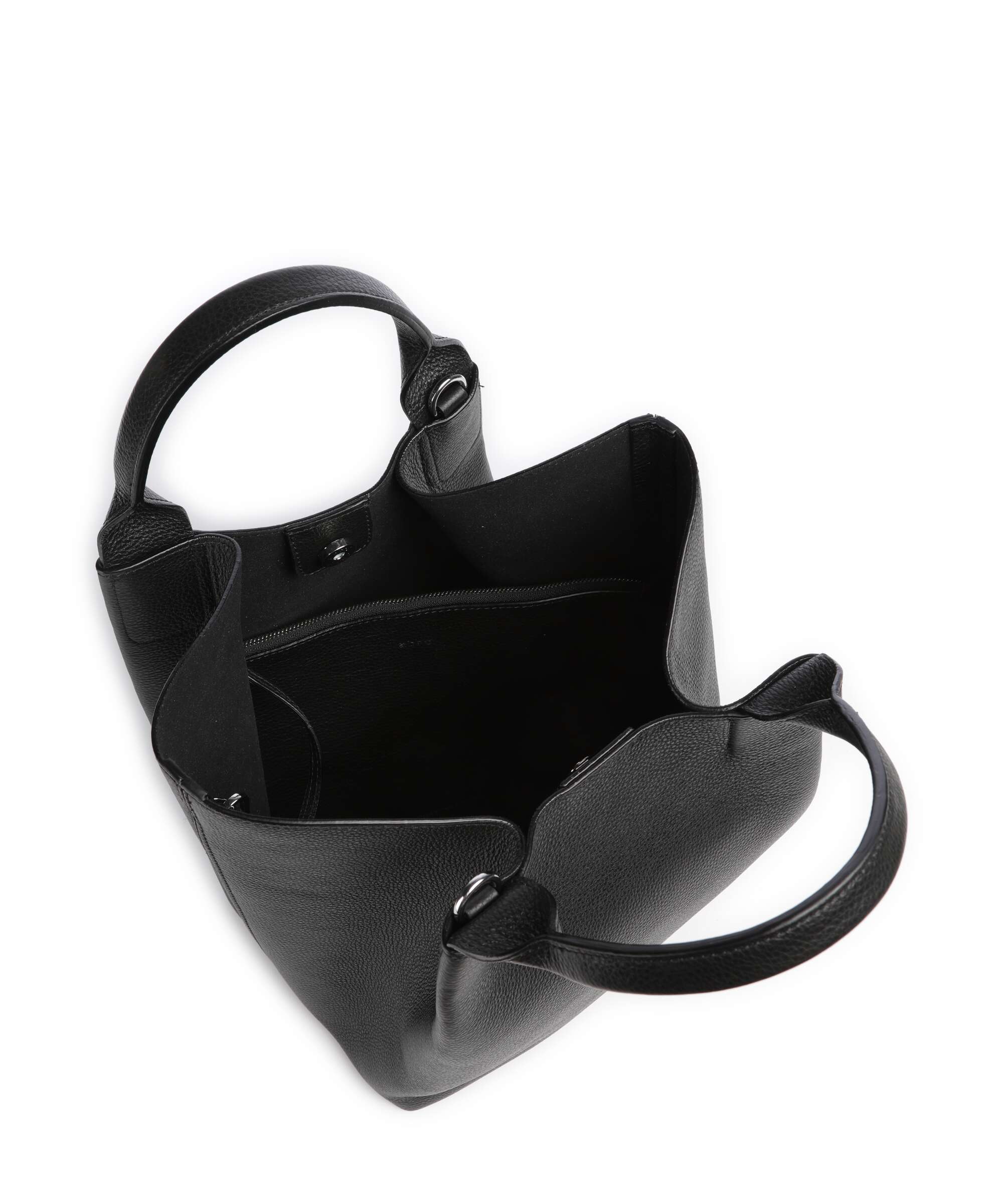 Abro Agave Essential Medium Handbag black/nickel