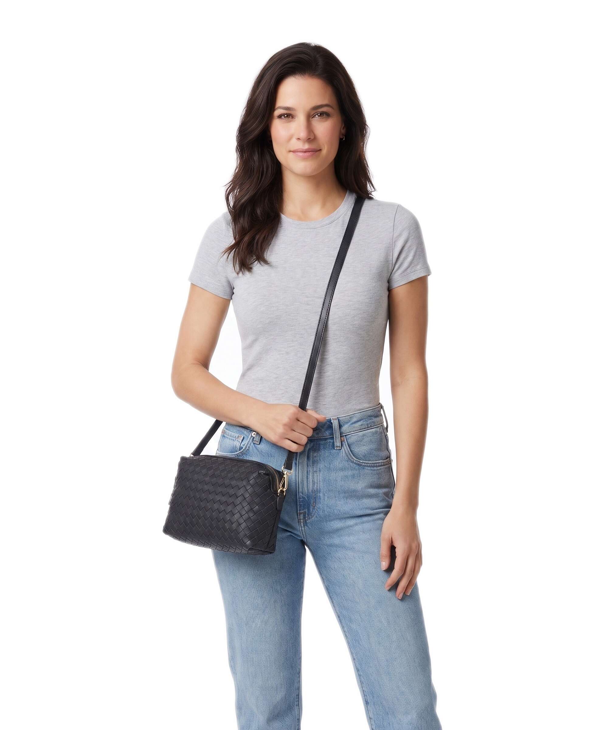 Abro Piuma Opaco Kaia Crossbody bag navy