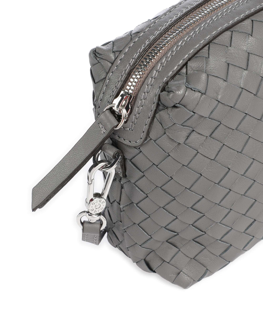 Abro Piuma Opaco Kaia Crossbody bag zinc
